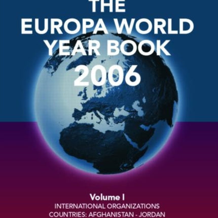 The Europa World Year Book 2006