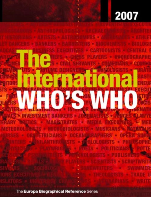 The International Who's Who 2007