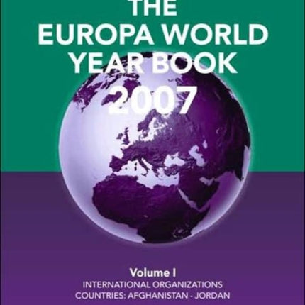 The Europa World Year Book 2007