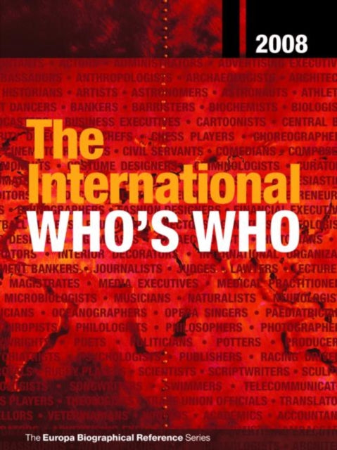 The International Who's Who 2008