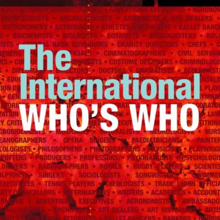 The International Who's Who 2009