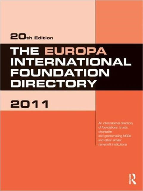 The Europa International Foundation Directory
