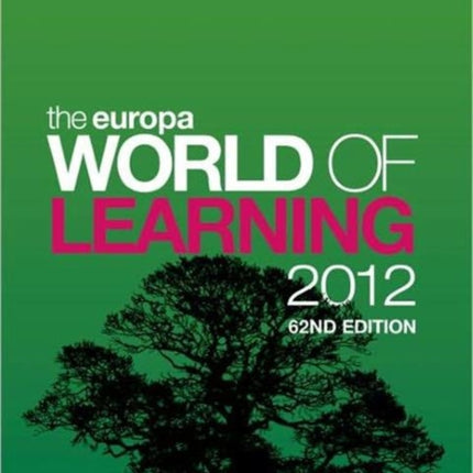 The Europa World of Learning 2012