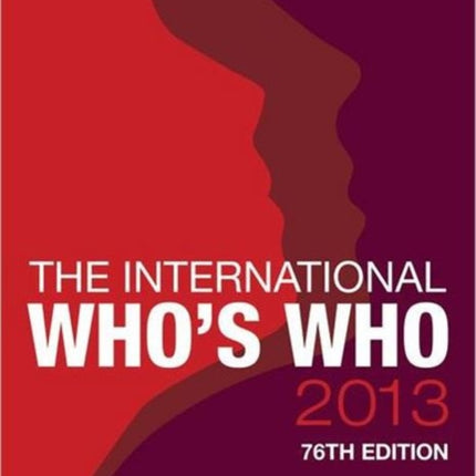 The International Who's Who 2013