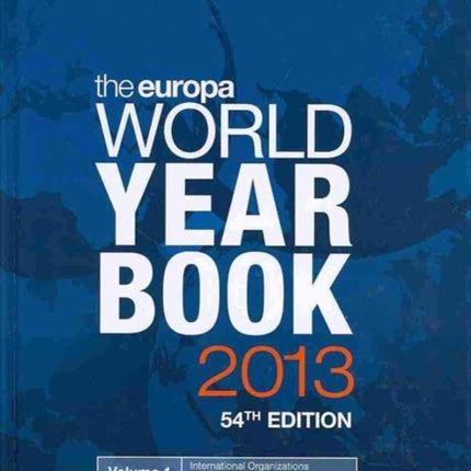 The Europa World Year Book 2013