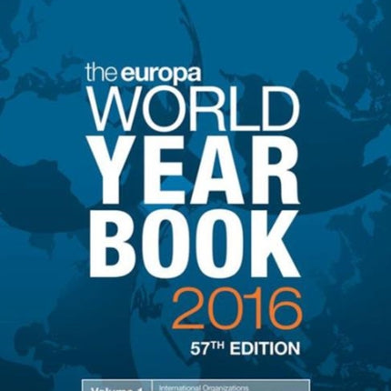 The Europa World Year Book 2016