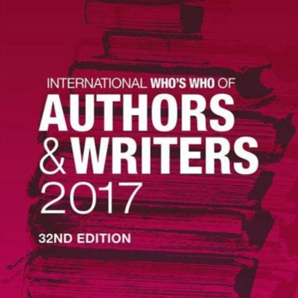 International Who's Who of Authors and Writers 2017