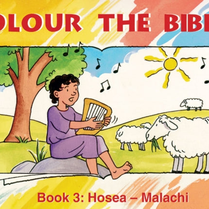 Colour the Bible Book 3: Hosea - Malachi