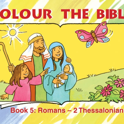 Colour the Bible Book 5: Romans - Thessalonians