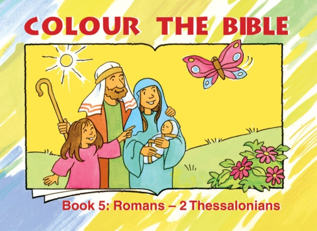 Colour the Bible Book 5: Romans - Thessalonians