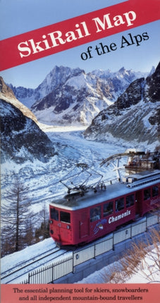 Skirail Map of the Alps: Folded Sheet Map