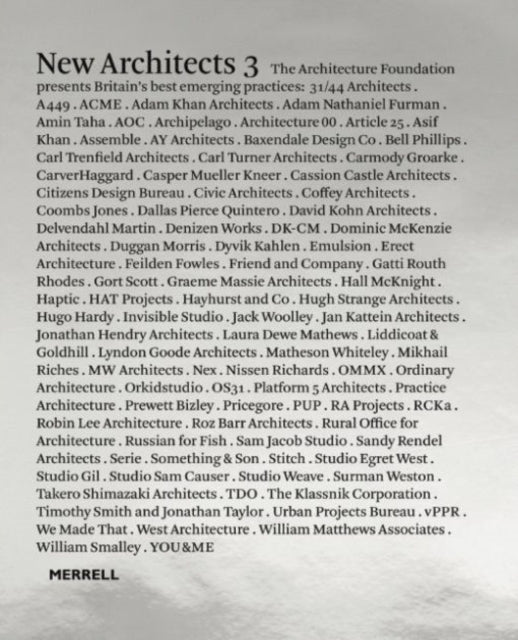 New Architects 3 Britains Best Emerging Architects Architecture Foundation