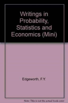 F.Y. Edgeworth: Writings in Probability,