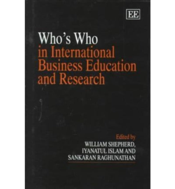 Who’s Who in International Business Education and Research