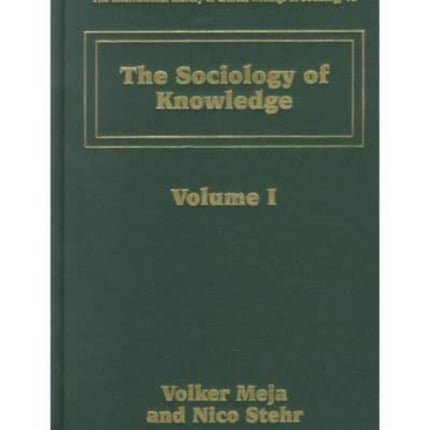 The Sociology of Knowledge