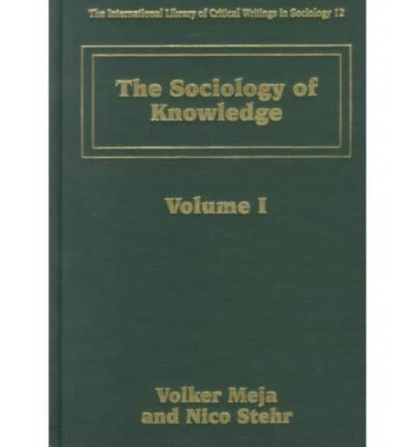 The Sociology of Knowledge