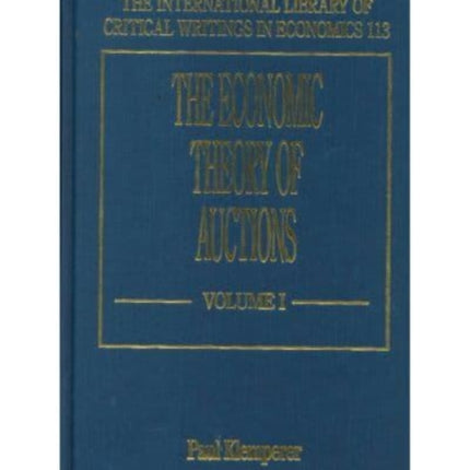 The Economic Theory of Auctions