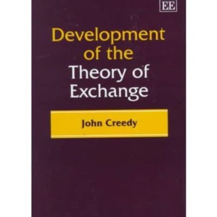 Development of the Theory of Exchange