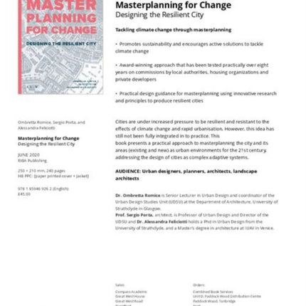 Masterplanning for Change: Designing the Resilient City