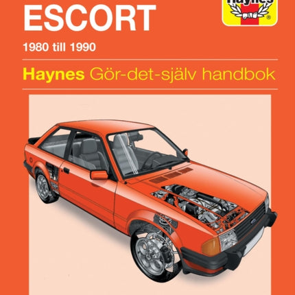 Ford Escort (1980 - 1990) Haynes Repair Manual (svenske utgava)