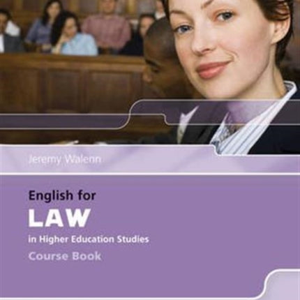 English for Law Course Book + Audio CDs