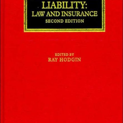 Professional Liability: Law and Insurance