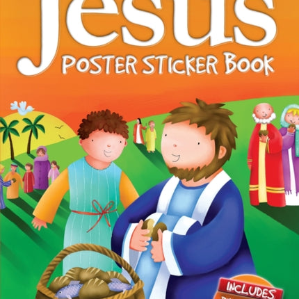 Jesus Poster Sticker Book