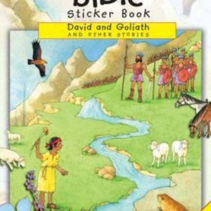 David and Goliath and Other Stories: Mini Bible Sticker Book David and Goliath