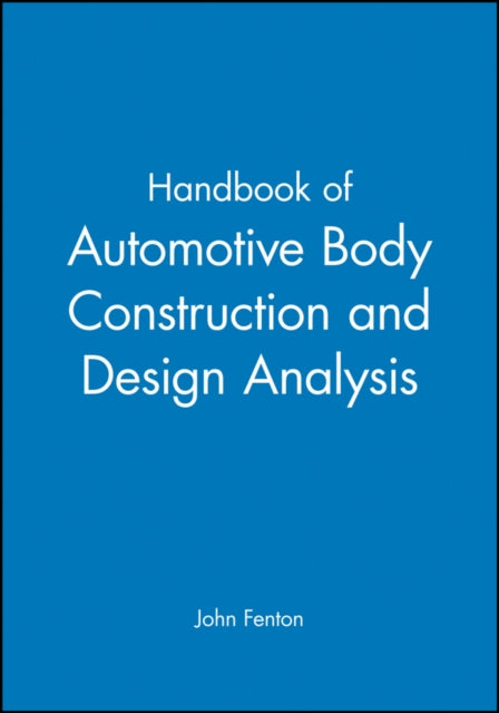 Handbook of Automotive Body Construction and