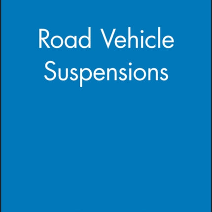 Road Vehicle Suspensions