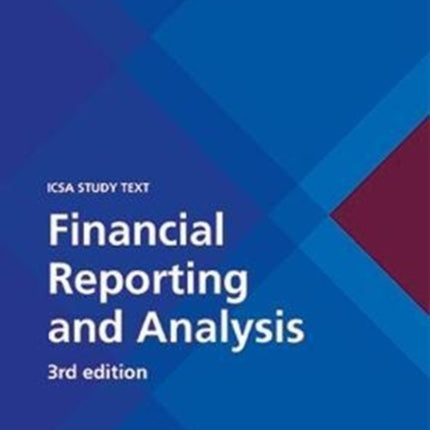 CSQS Financial Reporting and Analysis, 3rd edition