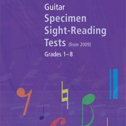 Guitar Specimen Sight-Reading Tests, Grades 1-8