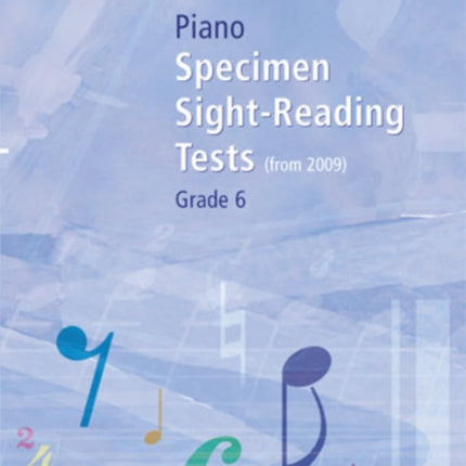 Piano Specimen Sight-Reading Tests, Grade 6