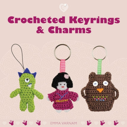 Crocheted Keyrings  Charms Cozy