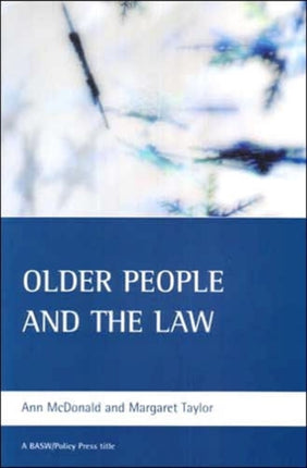 Older people and the law