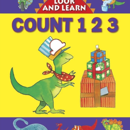 Look and Learn with Little Dino: Count 123