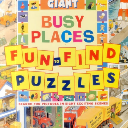 Giant Fun to Find Puzzles Busy Places