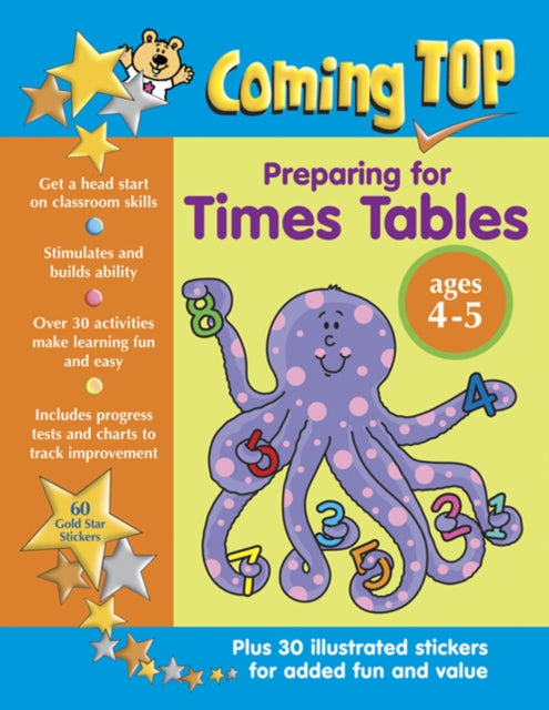 Coming Top: Preparing for Times Tables - Ages 4 -