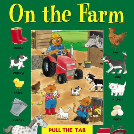 Pull the Tab: 100 Words - On the Farm: Pull the