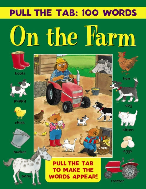 Pull the Tab: 100 Words - On the Farm: Pull the