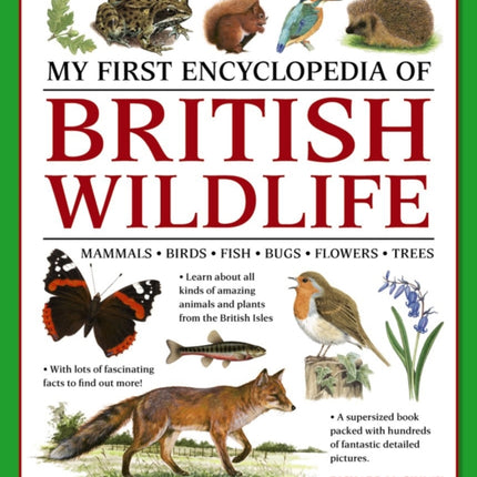 My First Encyclopedia of British Wildlife: Mammals, Birds, Fish, Bugs, Flowers, Trees