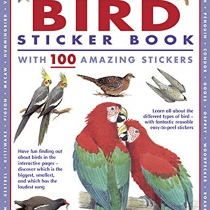 Ultimate Bird Sticker Book: with 100 amazing stickers