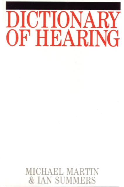 Dictionary of Hearing