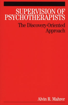 Supervision of Psychotherapists: The