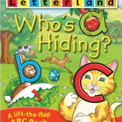 Who's Hiding ABC Flap Book