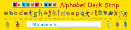 Alphabet Desk Strip