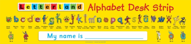 Alphabet Desk Strip