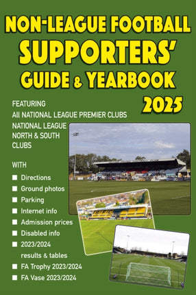 NonLeague Football Supporters Guide  Yearbook 2025