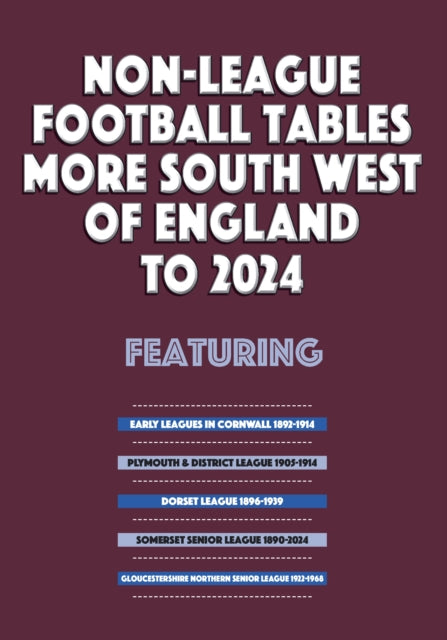 NonLeague Football Tables  More South West of