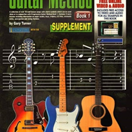 Progressive Guitar Method  Book 1 Supp. Songbook